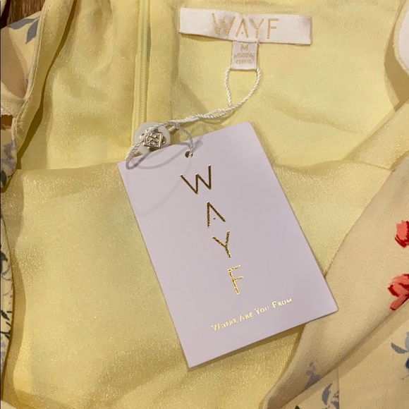 WAYF Yellow Poppy Summer Dress💛 - Picture 8 of 9